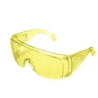 lentes de seguridad industrial amarillos